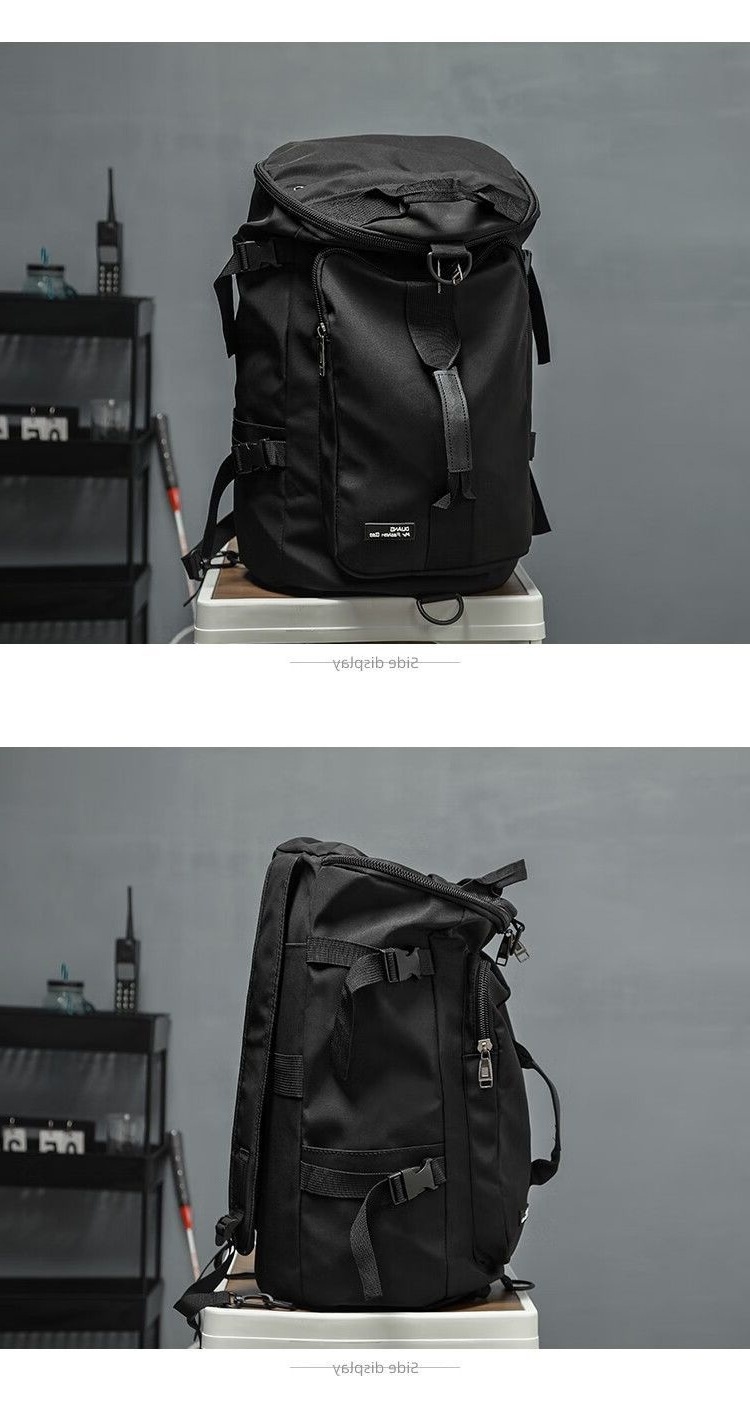 Sac à dos ActiveGo Travel grande capacité pour homme, idéal pour les courts voyages d'affaires. Bandoulière simple, porté à la main._voghion.com