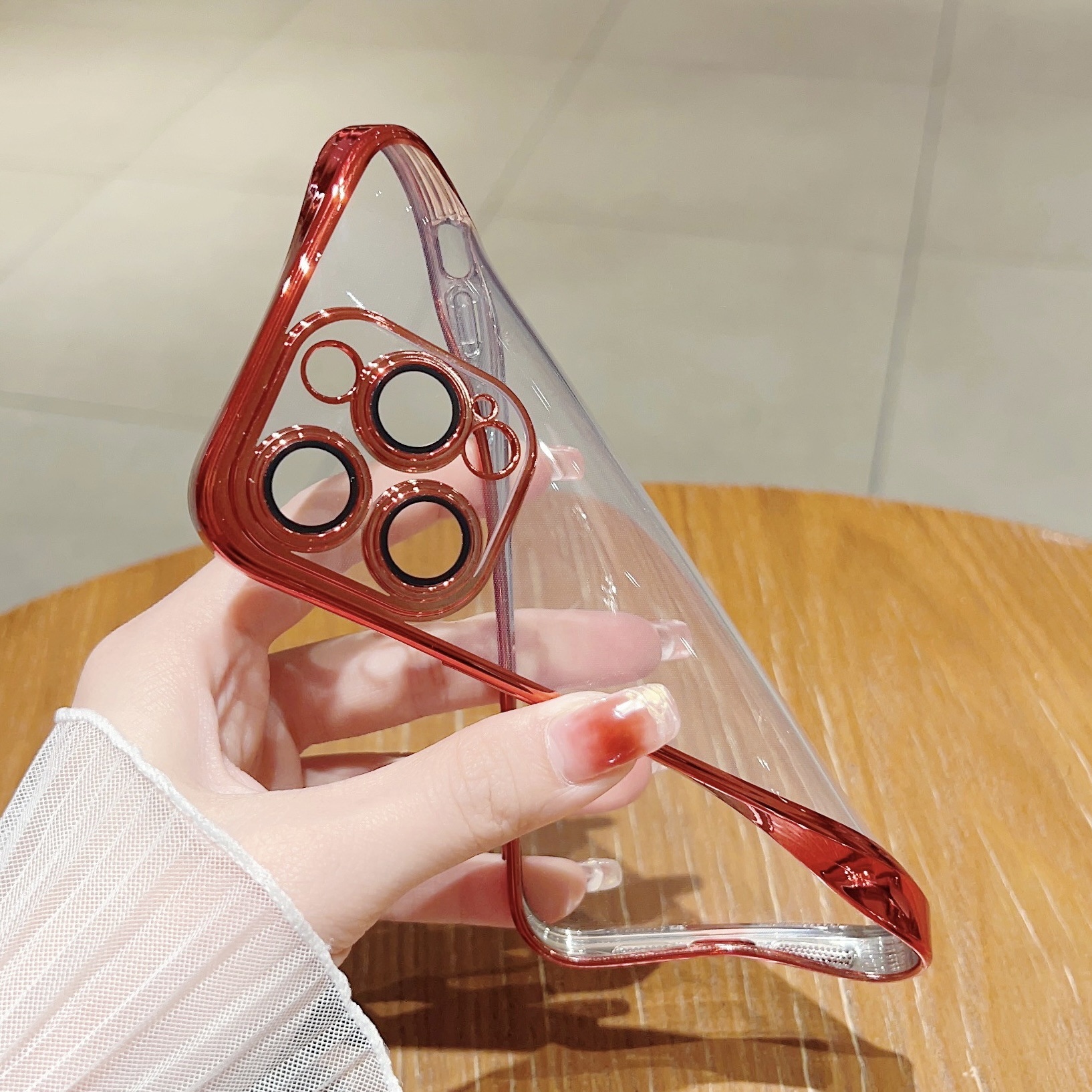 TechGlobe Suitable For 15 Max With Lens Phone Case 13 Electroplated Dustproof Full Covage 14 Pro Shockproof Protective_voghion.com