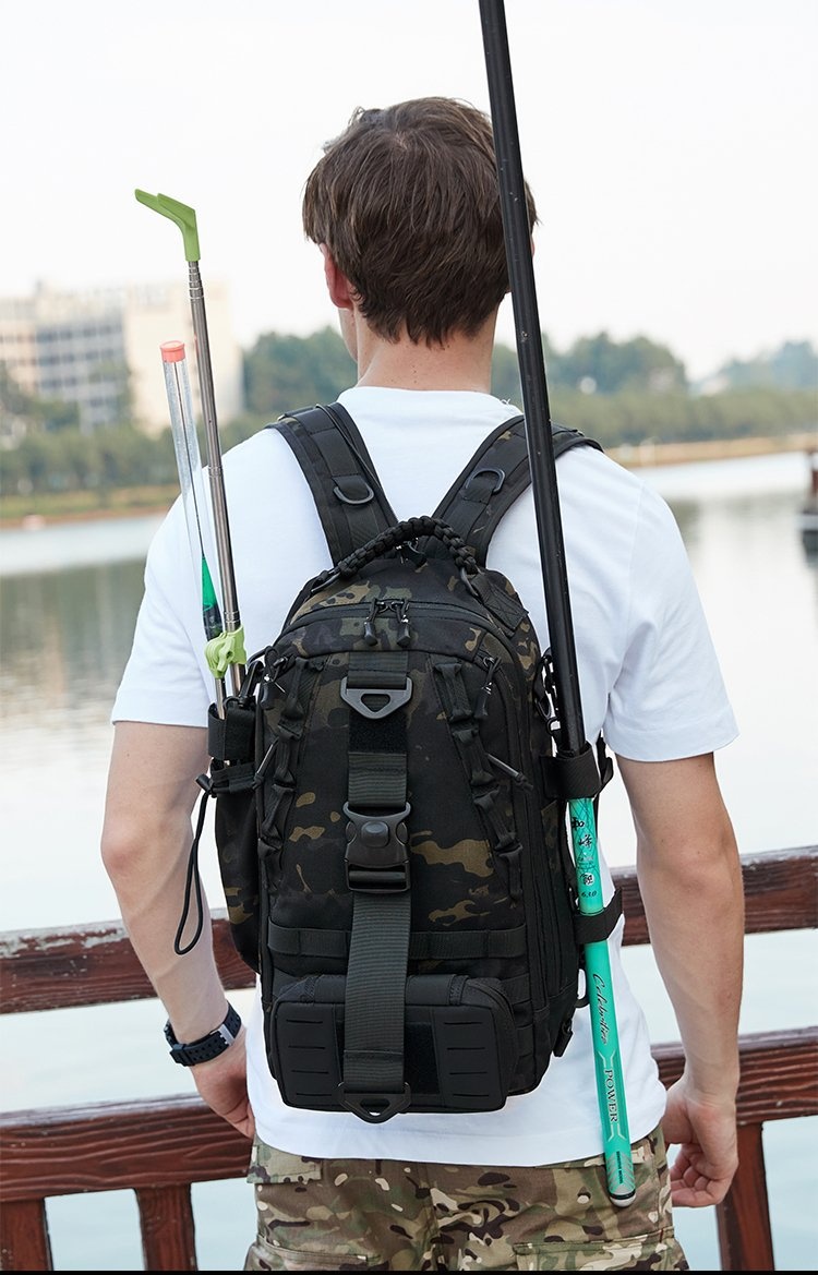 ActiveGo Lure Backpack Large Capacity Tactical Men's Outdoor Travel Mountaineering Cycling Sports Single And Double Shoulder_voghion.com