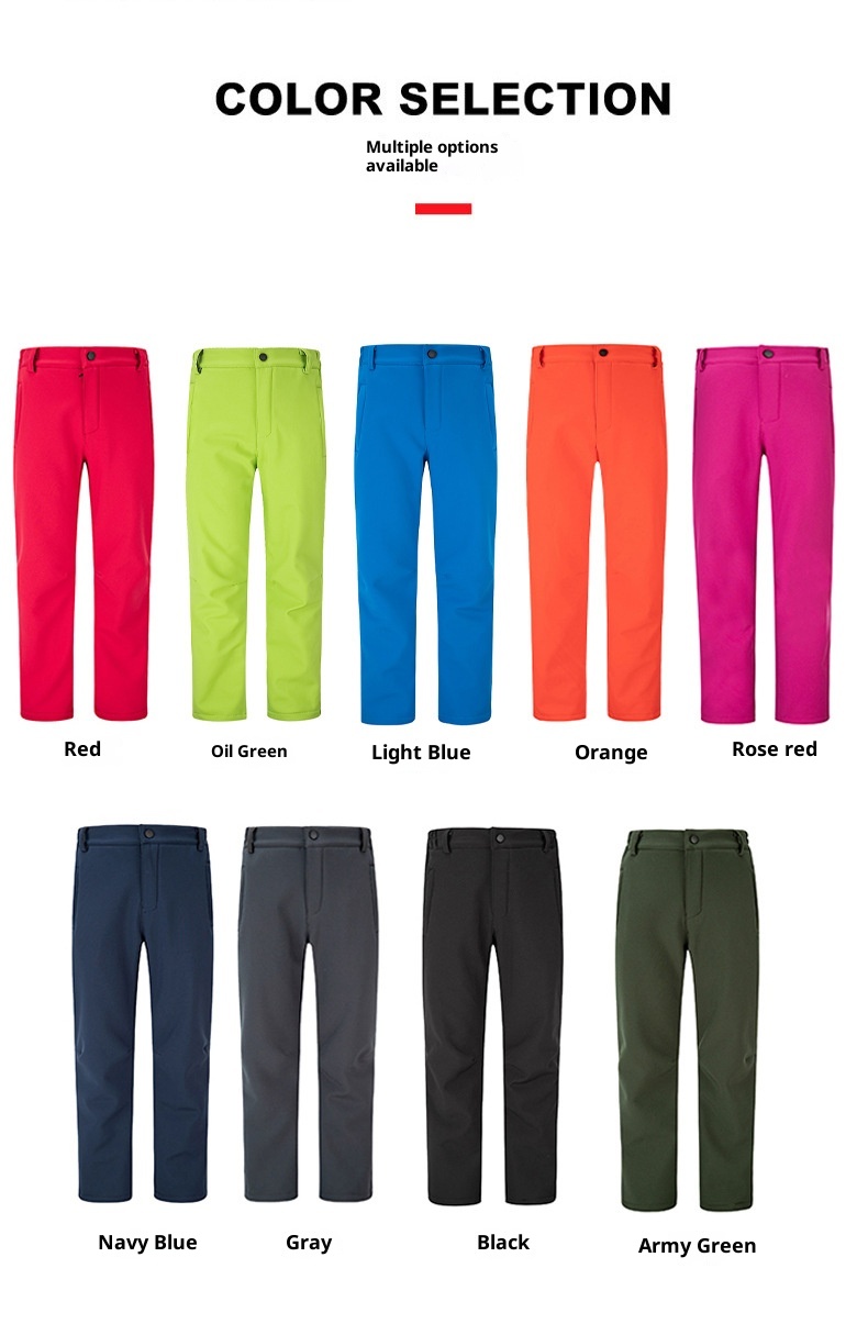 001 2023 Children's Softshell Boys And Girls Big Kids Autumn Winter Outdoor Sports Waterproof Windproof Fleece Lined Warm_voghion.com