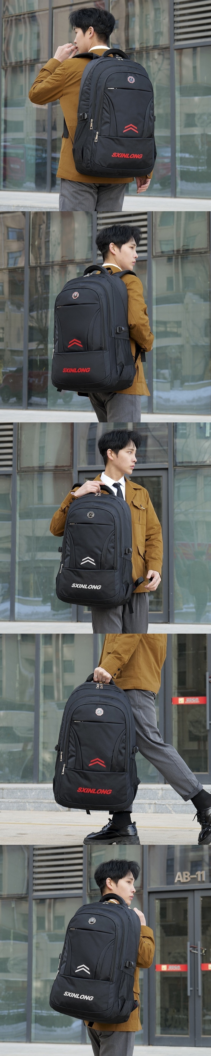 ActiveGo Men's Large Capacity 80L Work Backpack Outdoor Travel Hiking Bag_voghion.com