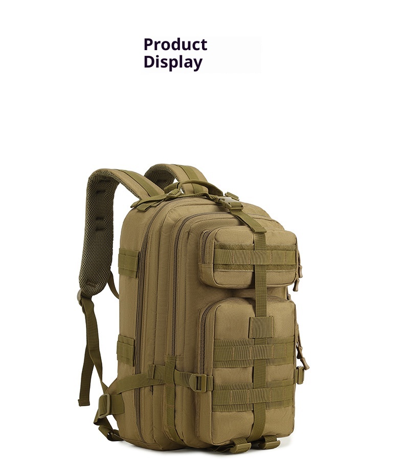 Zaino tattico ActiveGo, grande capacità, multifunzionale, per sport all'aria aperta, da viaggio, alpinismo, da uomo, portatile_voghion.com