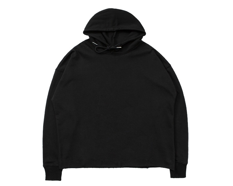 boy In Stock High-Quality 350g Hooded Sweatshirt With Destroyed Hem Supports Dropshipping Can Be Embossed Or Embroidered_voghion.com
