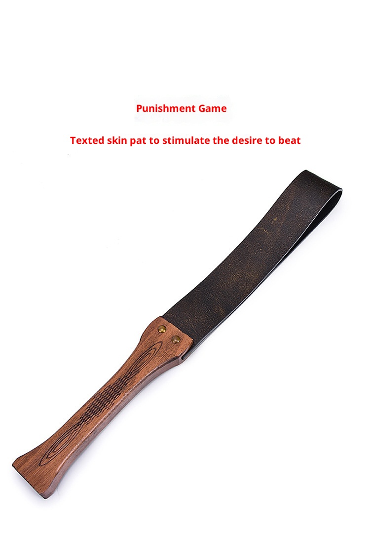 LuvBox SP Frusta in vero legno per coppie, giocattolo sessuale per adulti, in pelle PP, portatile_voghion.com