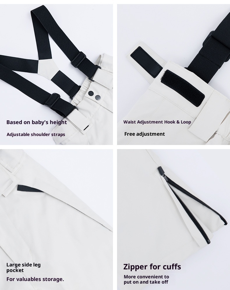 001 VECTOR Nieuwe kinderwinter jongens en meisjes verdikte koudebestendige warme skibroek eendelig dropshipping_voghion.com