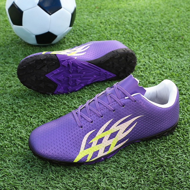 ShoeGlobe Foreign Trade Fußballschuhe für Kinder und Jugendliche, Unisex-Sportschuhe mit kurzen Spikes für Schüler,_voghion.com