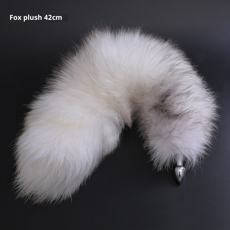 LuvBox Coda di Volpe Plug Anale Indossabile per Adulti Cosplay SM Prop Giocattolo Sessuale Unisex_voghion.com