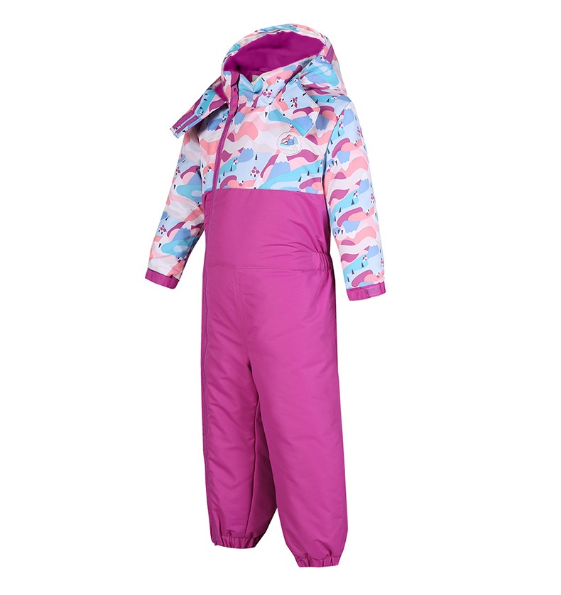 001 E-commerce transfrontaliero Phibee Baby Elephant Tuta da sci per bambini Giacca calda Pantaloni Un pezzo Dropshipping_voghion.com