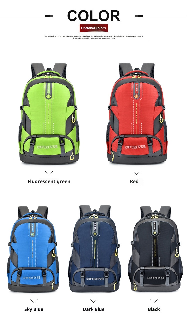 Zaino ActiveGo Cross-border per uomo e donna, borsa da viaggio per escursionismo, arrampicata, ciclismo, alla moda, grande capacità, doppio_voghion.com