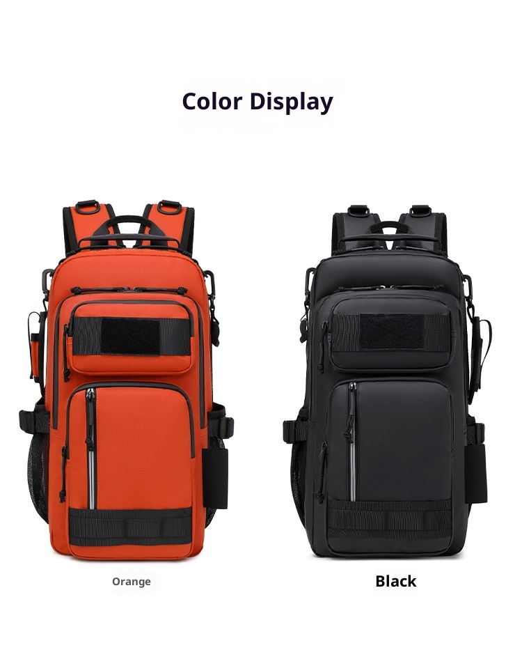 Sac à dos ActiveGo pour sports outdoor transfrontaliers, pour hommes et femmes, grand sac à dos tactique, léger et facile à transporter._voghion.com