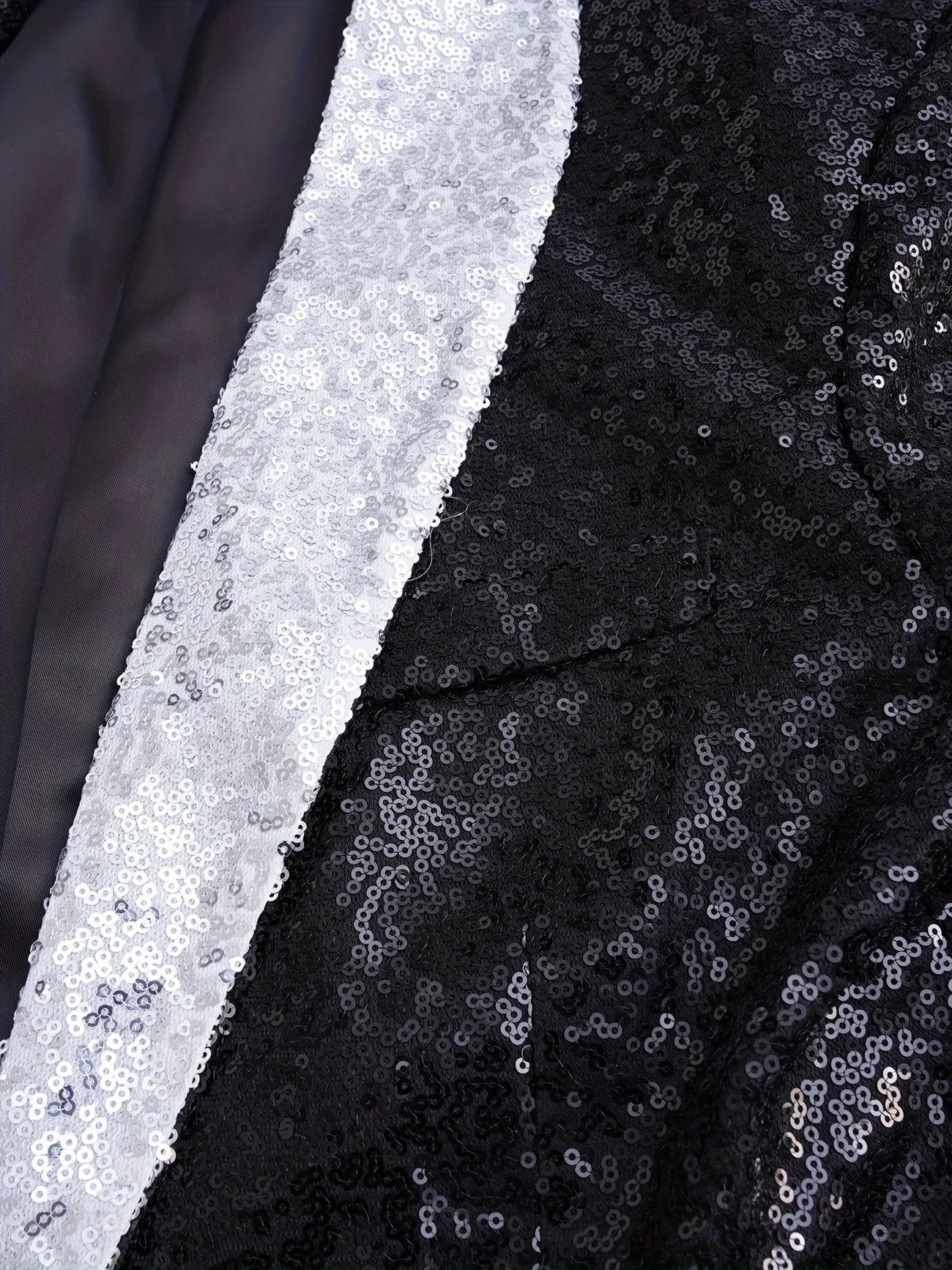 ragazzo ragazzo europeo e americano vestito da spettacolo reversibile con paillettes dorate coreano abito da discoteca uomo presentatore presentatore giacca da studio_voghion.com