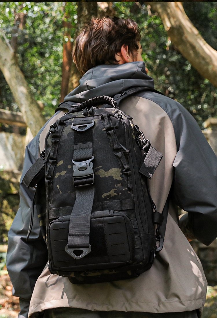 ActiveGo Lure Backpack Large Capacity Tactical Men's Outdoor Travel Mountaineering Cycling Sports Single And Double Shoulder_voghion.com