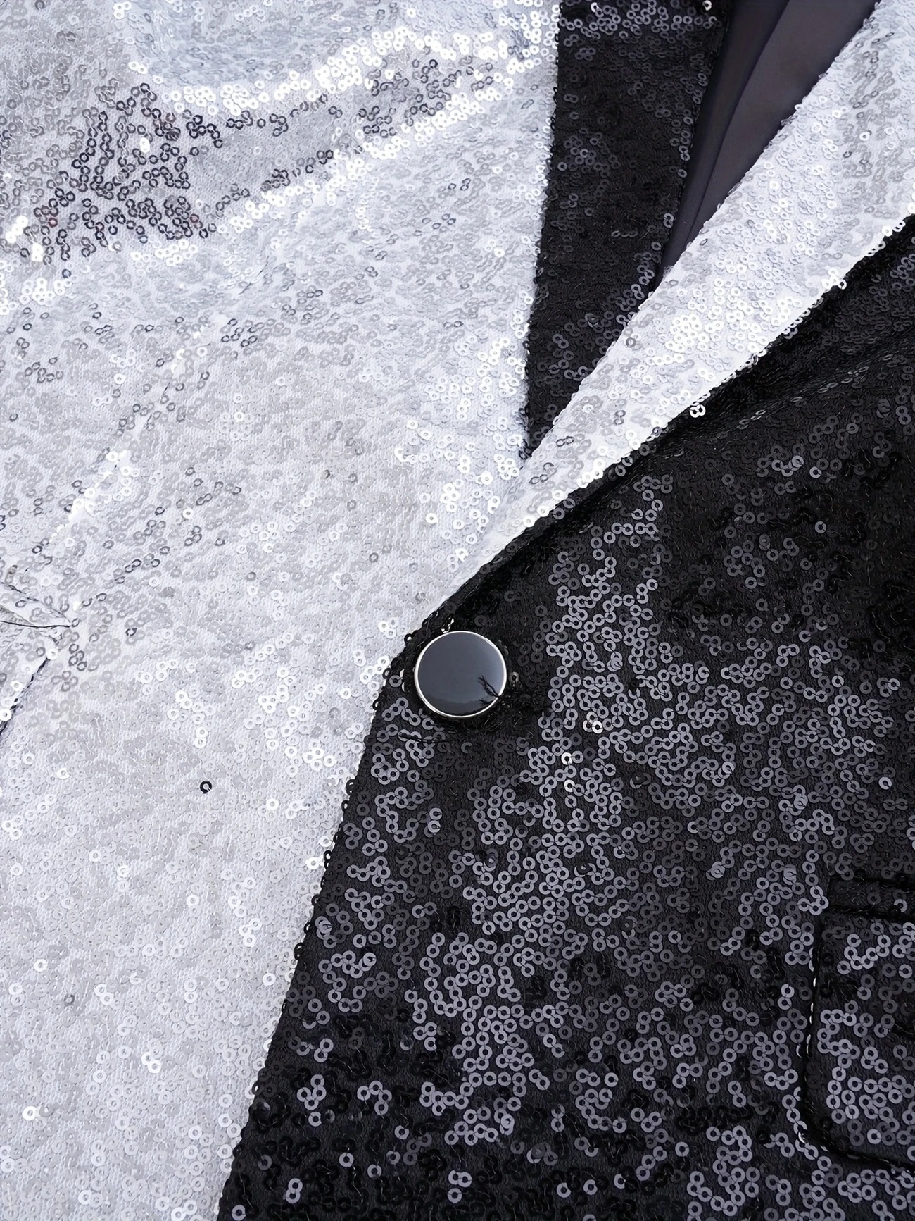 ragazzo ragazzo europeo e americano vestito da spettacolo reversibile con paillettes dorate coreano abito da discoteca uomo presentatore presentatore giacca da studio_voghion.com