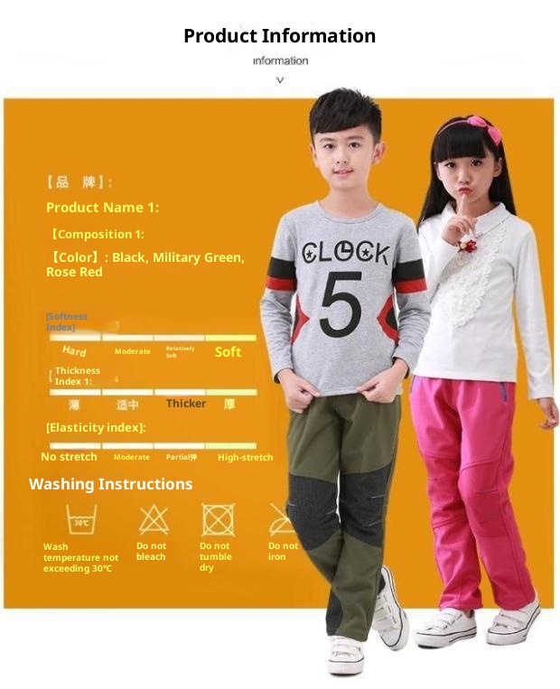 001 2025 Pantalones de esquí softshell para niños y niñas, resistentes al viento, impermeables, cálidos, de forro polar, ideales para senderismo y actividades al aire libre._voghion.com