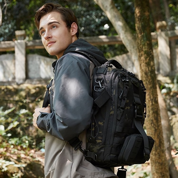 ActiveGo Lure Backpack Large Capacity Tactical Men's Outdoor Travel Mountaineering Cycling Sports Single And Double Shoulder_voghion.com