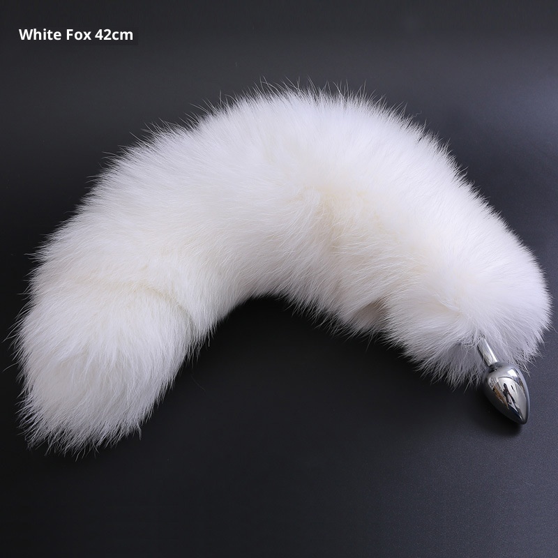 LuvBox Coda di Volpe Plug Anale Indossabile per Adulti Cosplay SM Prop Giocattolo Sessuale Unisex_voghion.com