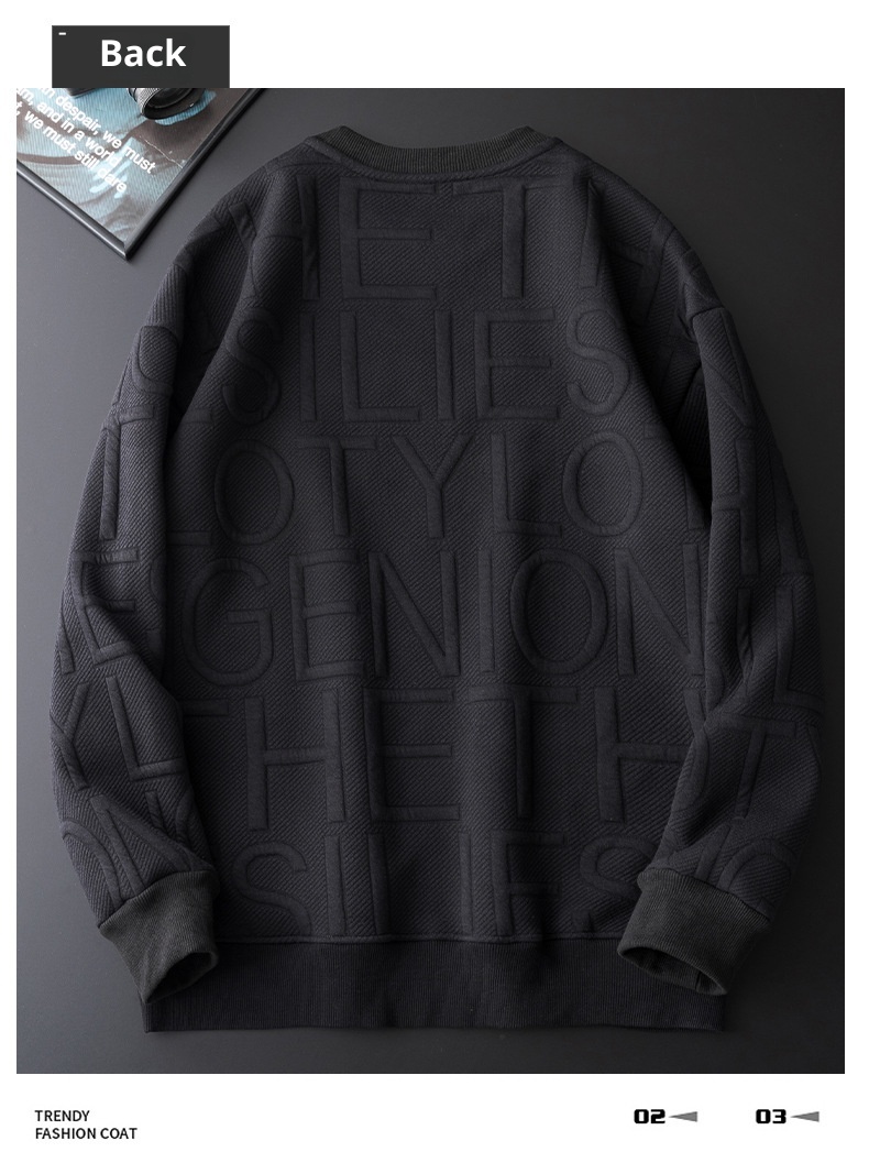 Felpa con cappuccio in pile spesso e caldo, girocollo, primavera e autunno, da uomo, a maniche lunghe, alla moda, invernale, strato interno, maglietta di base_voghion.com