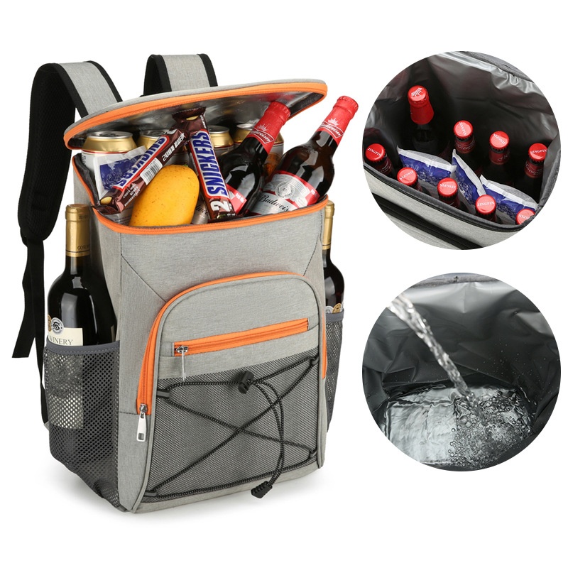 ActiveGo Large Capacity Insulated Backpack For Hot And Cold Storage, Outdoor Sports Leisure Picnic Bag, Camping Water-Resistant_voghion.com