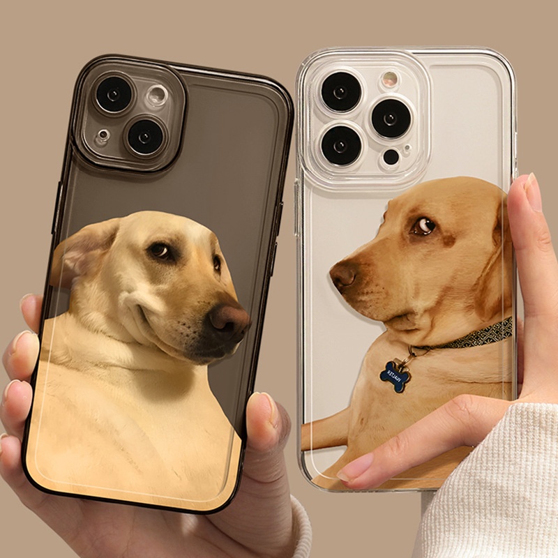 TechGlobe Fun And Quirky Dog For IPhone 14 13 Pro Max Couple Phone Case 12 Simple 11 Transparent XR_voghion.com