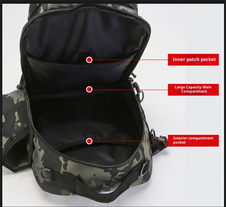 Zaino sportivo all'ingrosso ActiveGo Lure Outdoor Sports Brush con tracolla singola e doppia, grande capacità, nuovo modello_voghion.com