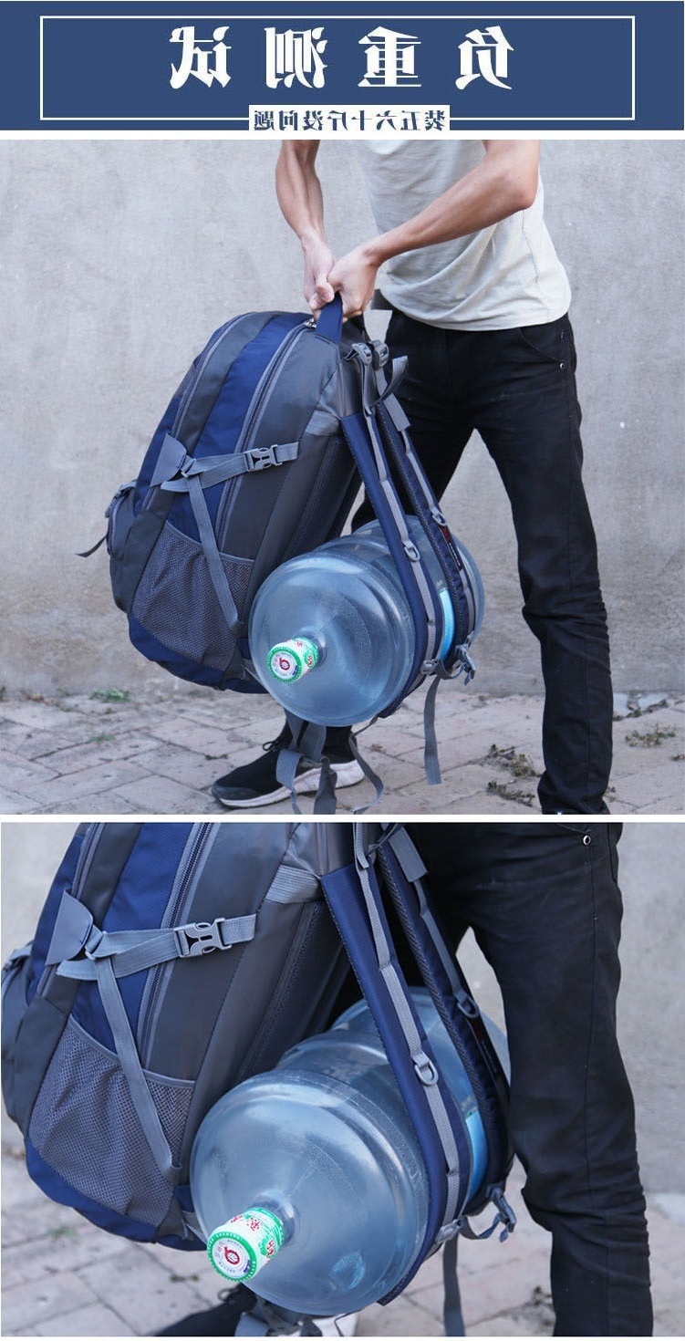 Sac à dos ActiveGo 60L/80L pour le sport, grande capacité, idéal pour les voyages, les études et les courts séjours. Convient également aux femmes._voghion.com