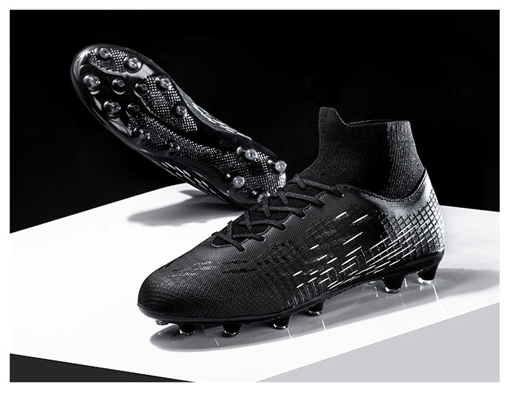 ShoeGlobe Autumn Binbin Bird Factory Direct Sales Long Spikes High Top Breathable Sports Training Shoes For Men And Women Football_voghion.com