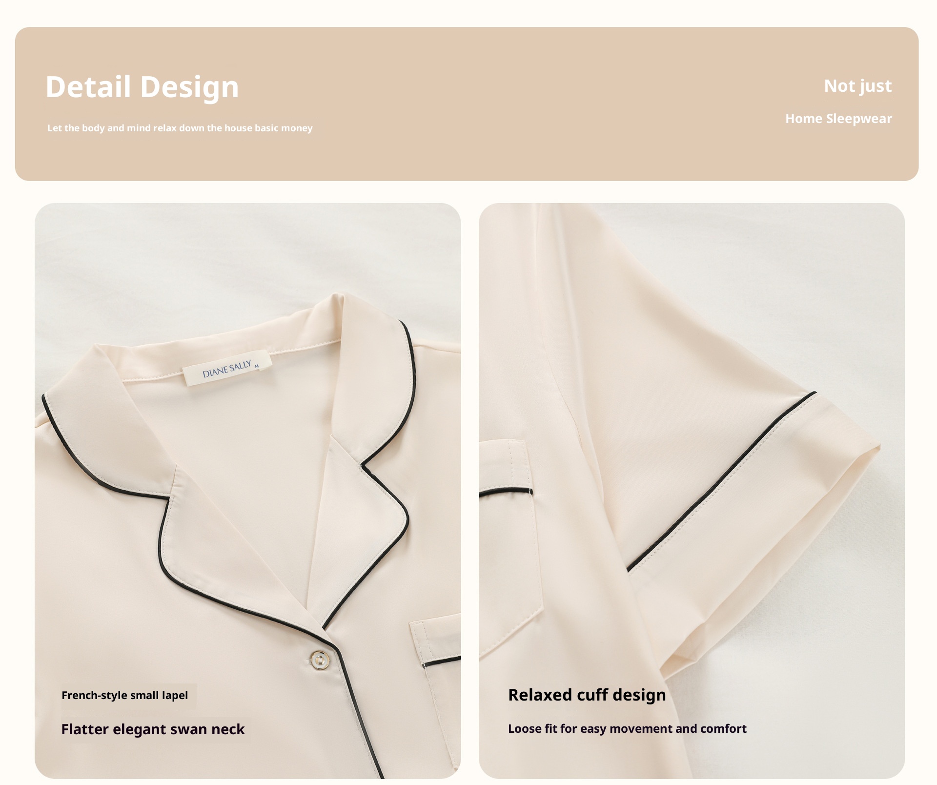 ChicShe Pigiama da donna in seta ghiacciata, semplice, a tinta unita, stile europeo e americano, a maniche corte e pantaloni lunghi_voghion.com