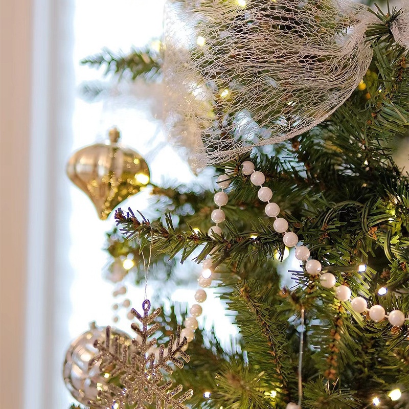 Lillian New Socks Star Top Cluster Albero di Natale Ornamento da appendere Decorazione atmosfera festiva Striscia luminosa Disponibile_voghion.com