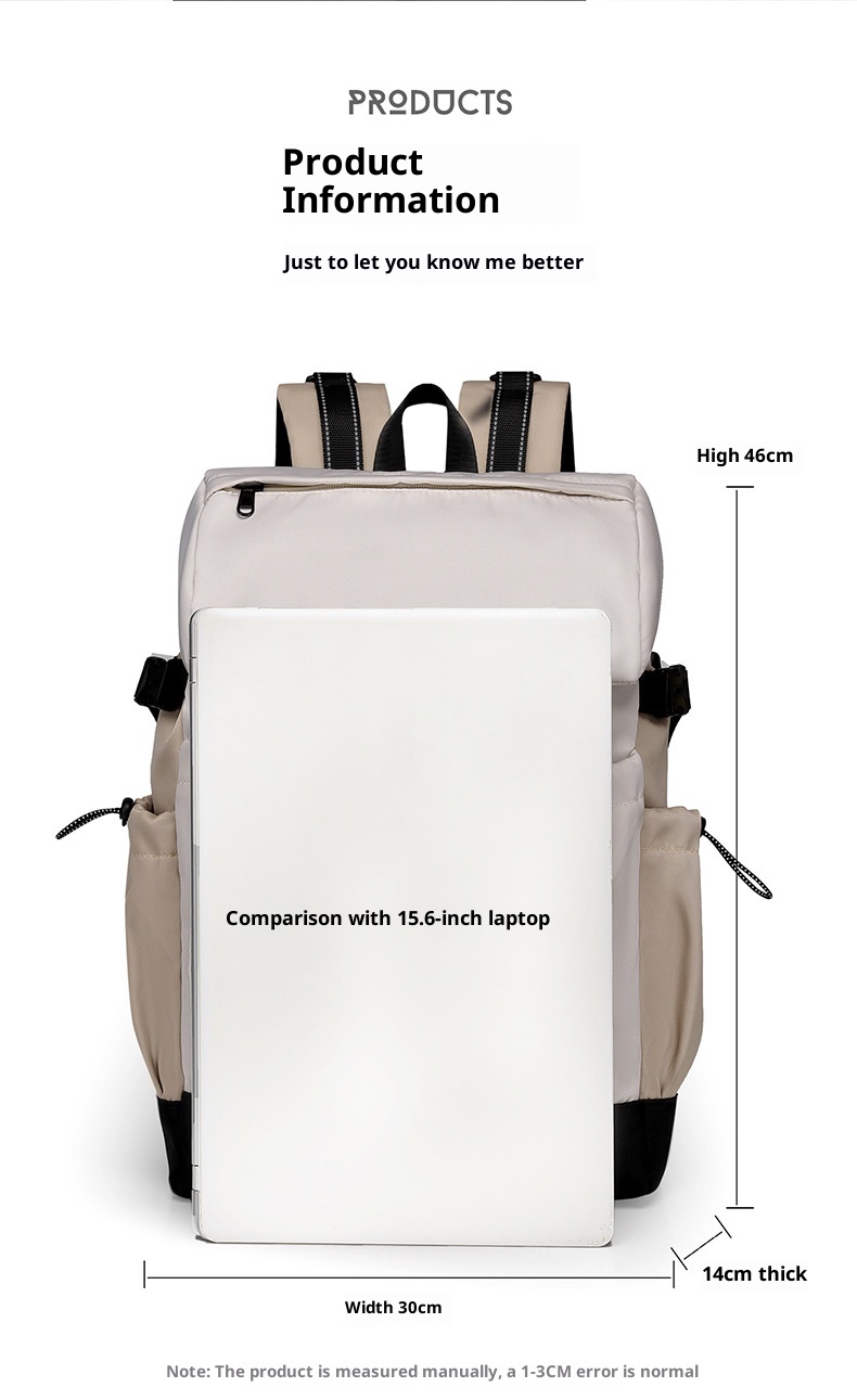 ActiveGo Large Capacity Hiking Backpack School Female College Students Travel Mountaineering Double Shoulder Lightweight Laptop_voghion.com