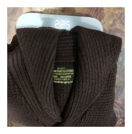 boy OKONKWO Extra Thick Raglan Sleeve Waffle Pattern Wool Cardigan Coat Turn-Down Collar Sweater_voghion.com