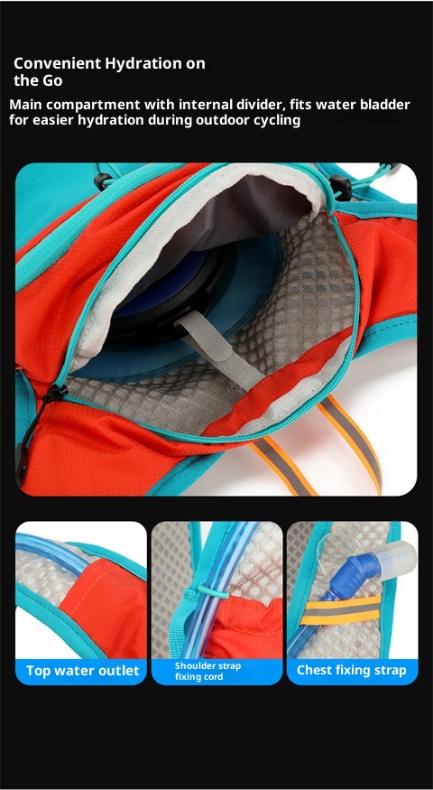 ActiveGo Outdoor Cycling Hydration Simple Large Capacity Breathable Hiking Sports Bag Lightweight Versatile Fashionable_voghion.com