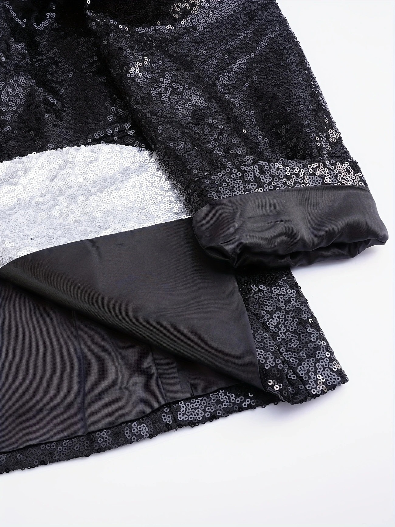 ragazzo ragazzo europeo e americano vestito da spettacolo reversibile con paillettes dorate coreano abito da discoteca uomo presentatore presentatore giacca da studio_voghion.com