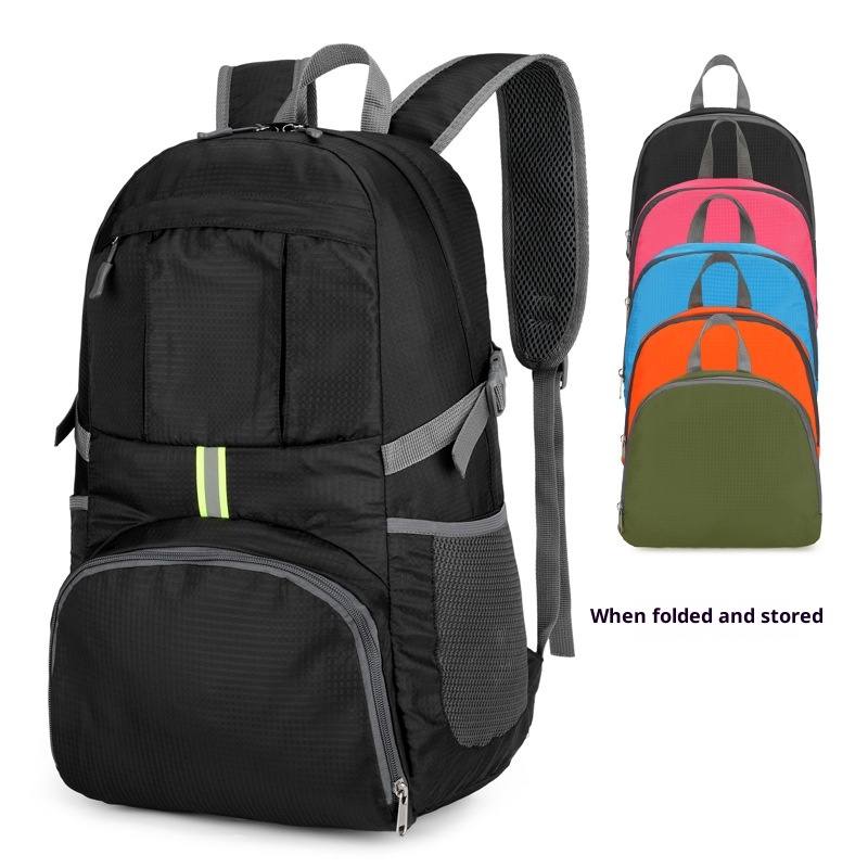 ActiveGo Outdoor Men's And Women's Ultra-light Sports Skin Foldable Backpack Mountaineering Waterproof Travel Large Capacity_voghion.com