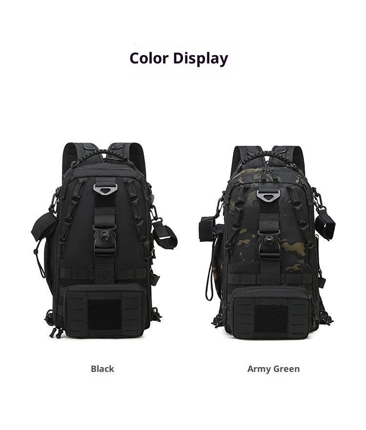 ActiveGo Lure Backpack Large Capacity Tactical Men's Outdoor Travel Mountaineering Cycling Sports Single And Double Shoulder_voghion.com