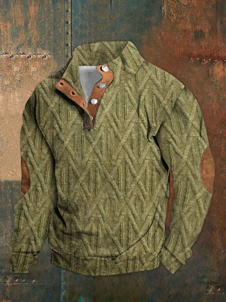 boy 2024 Cross-Border European And American Winter Edition 3D Digital Print High Collar Half-Zip Sweatshirt For Men_voghion.com