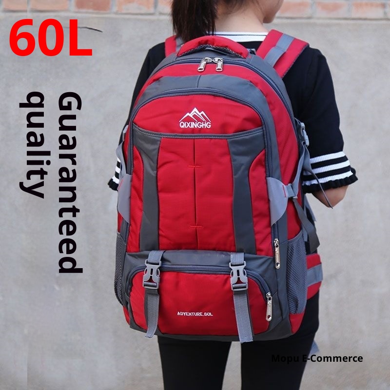 Sac à dos ActiveGo 60L/80L pour le sport, grande capacité, idéal pour les voyages, les études et les courts séjours. Convient également aux femmes._voghion.com