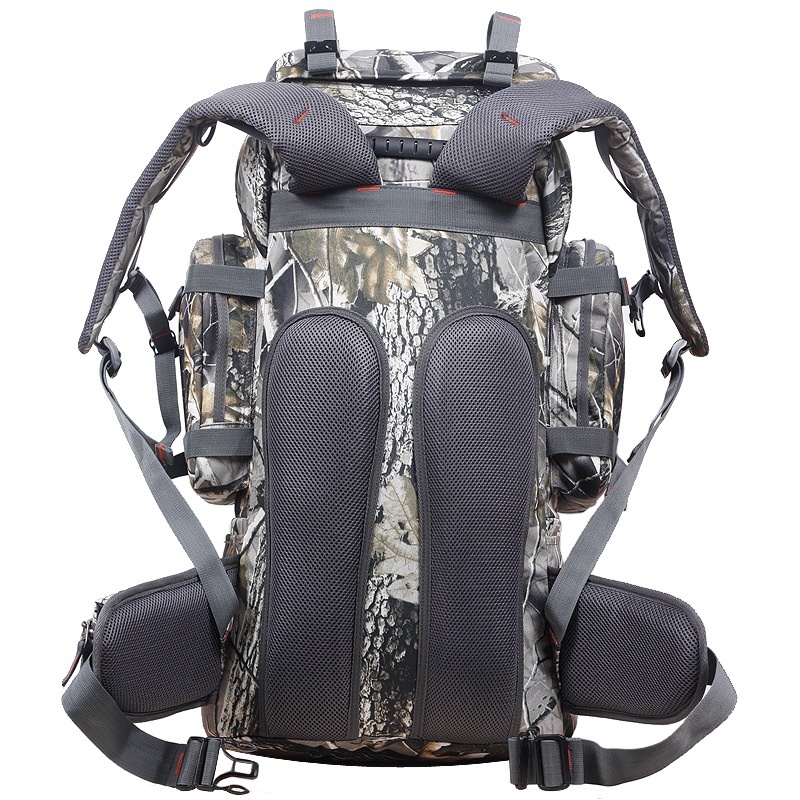 ActiveGo Foreign Trade Cross-Border Tactical Backpack For Men, Camouflage Leaf Pattern, Outdoor Hunting Large Capacity Hiking_voghion.com