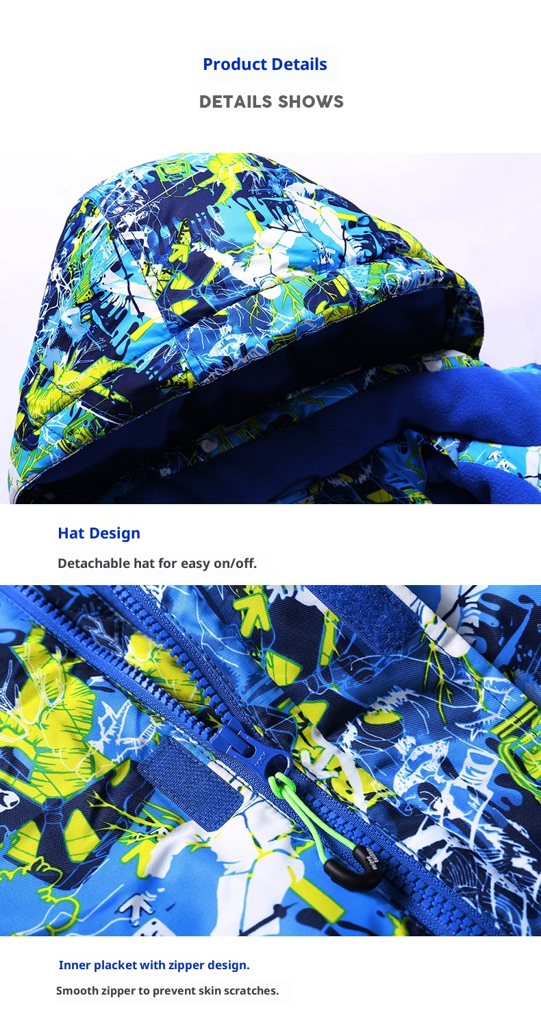 001 Nuovo set di giacca e pantaloni ispessiti per bambini PHIBEE Baby Elephant per e-commerce transfrontaliero_voghion.com