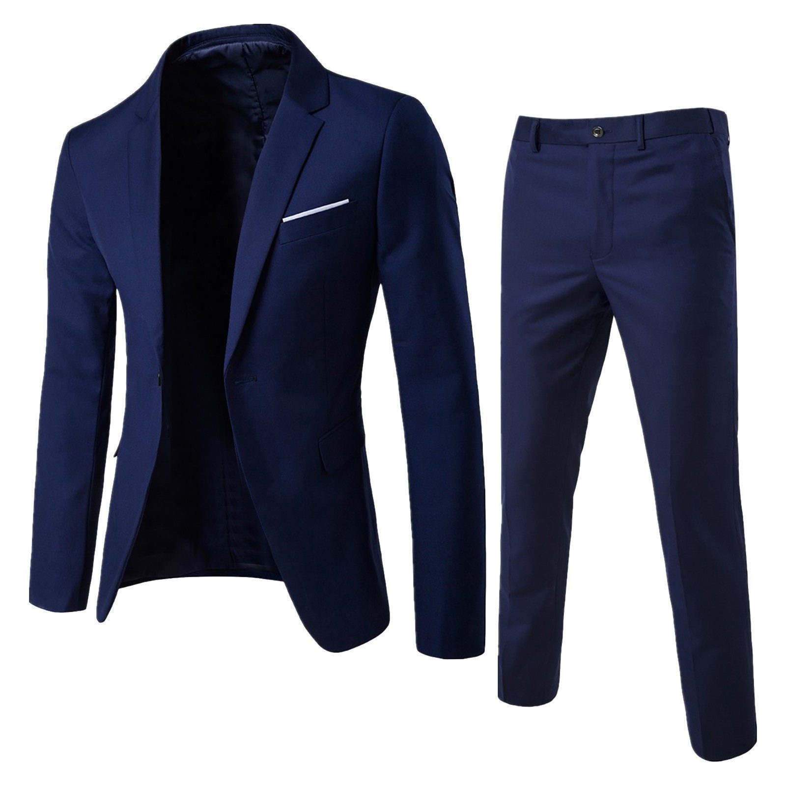 Conjunto masculino Boy Cross-Border Foreign Trade, estilo europeu-americano, casual, com calça e paletó, ideal para casamentos e jantares._voghion.com