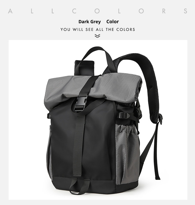 ActiveGo Men's Functional Travel Sports Outdoor Hiking Cycling Large Capacity Backpack For College Students Laptop School Bag_voghion.com