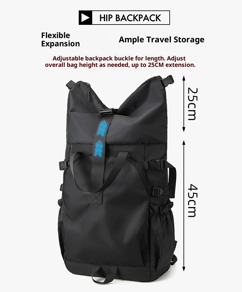 ActiveGo Men's Functional Travel Sports Outdoor Hiking Cycling Large Capacity Backpack For College Students Laptop School Bag_voghion.com