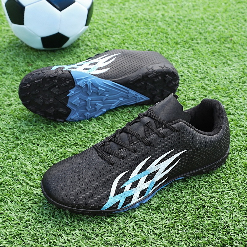 ShoeGlobe Foreign Trade Fußballschuhe für Kinder und Jugendliche, Unisex-Sportschuhe mit kurzen Spikes für Schüler,_voghion.com