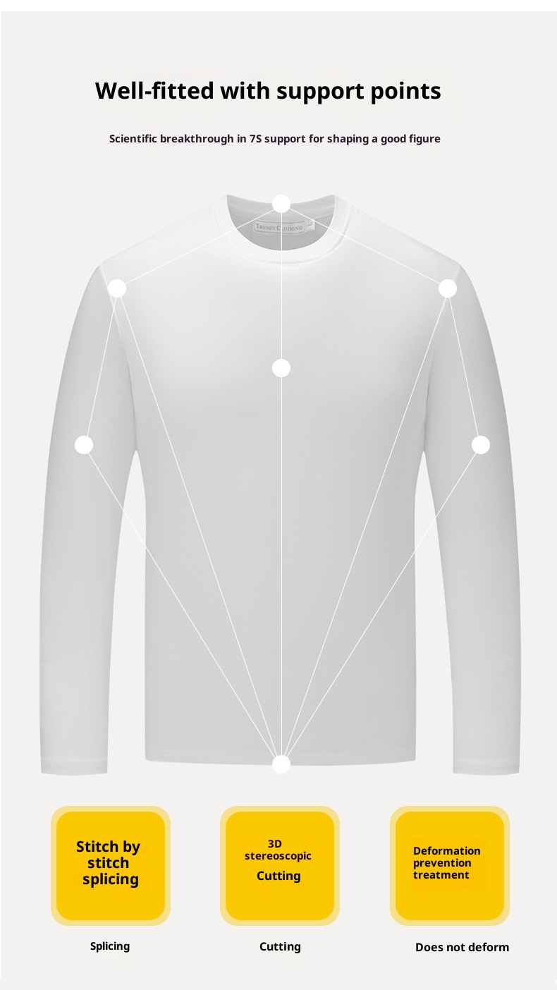 boy European Station Rhinestone Tiger Head Long Sleeve For Men Black Modal Plus Size T-Shirt Men's Base Shirt Autumn Wear_voghion.com