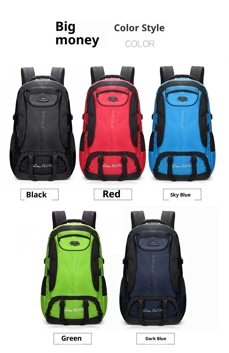 ActiveGo Outdoor Sports Mountaineering Wholesale Large Capacity Fashion Travel Backpack Lightweight Men's Fitness Cross-Country_voghion.com