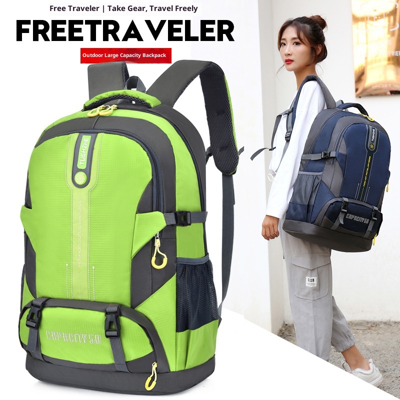 Zaino ActiveGo Cross-border per uomo e donna, borsa da viaggio per escursionismo, arrampicata, ciclismo, alla moda, grande capacità, doppio_voghion.com