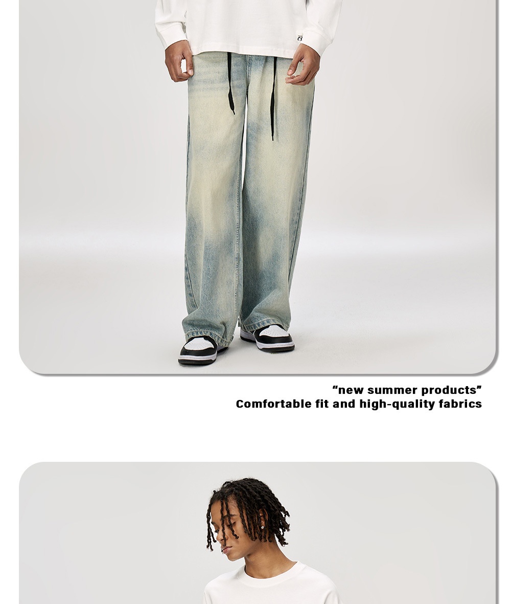 boy Vintage Pure Cotton Style Long Sleeve T-Shirt For Men 260 Trendy Brand Crew Neck Sweatshirt Fit 260g European And_voghion.com