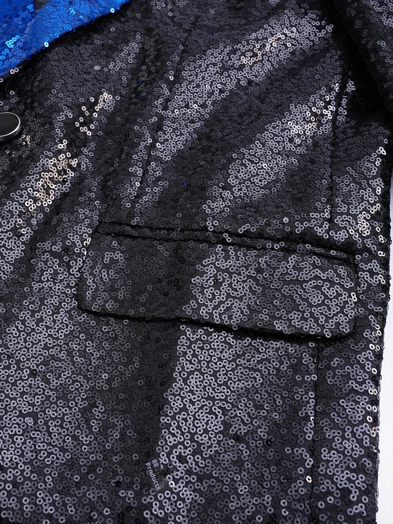 ragazzo ragazzo europeo e americano vestito da spettacolo reversibile con paillettes dorate coreano abito da discoteca uomo presentatore presentatore giacca da studio_voghion.com