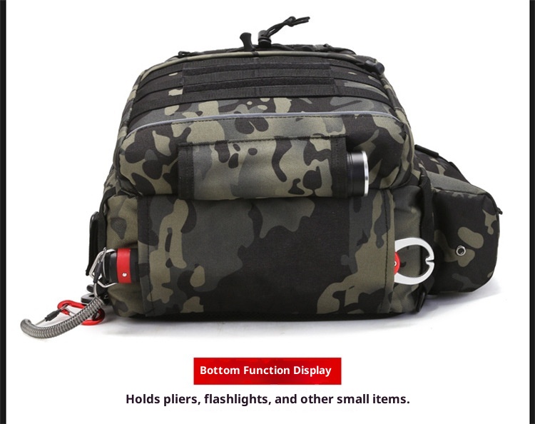 Zaino sportivo all'ingrosso ActiveGo Lure Outdoor Sports Brush con tracolla singola e doppia, grande capacità, nuovo modello_voghion.com