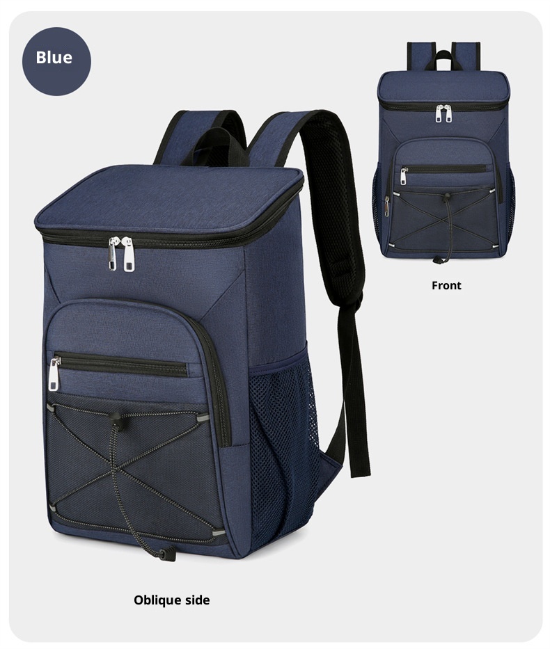 Zaino termico ActiveGo di grande capacità per conservare caldo e freddo, borsa da picnic per sport all'aria aperta e tempo libero, campeggio resistente all'acqua_voghion.com