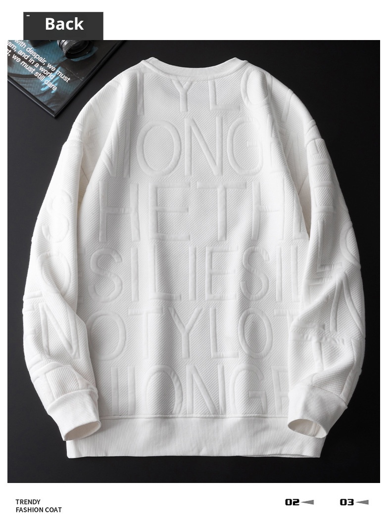 Felpa con cappuccio in pile spesso e caldo, girocollo, primavera e autunno, da uomo, a maniche lunghe, alla moda, invernale, strato interno, maglietta di base_voghion.com